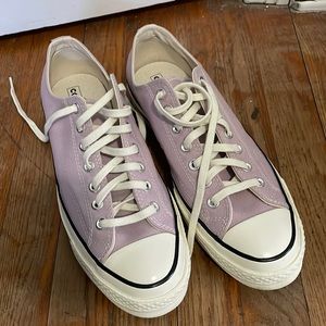 Purple Converse, men size 9